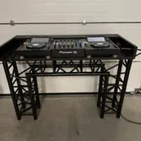 Zwarte truss DJ Booth Medium - Afbeelding 2