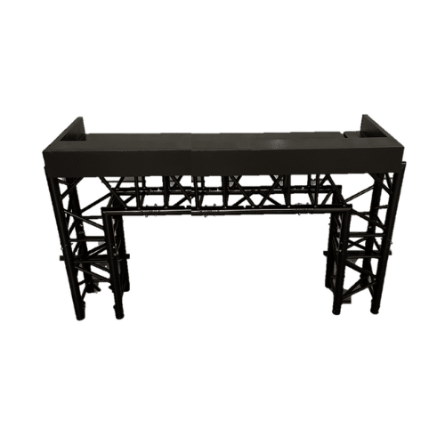 Zwarte truss DJ Booth Medium