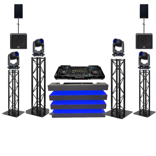 Feest (incl. DJ set) pakket 12